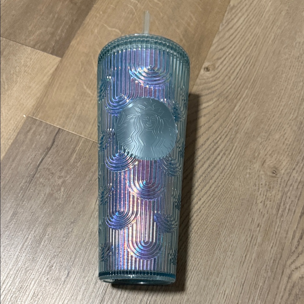 Starbucks Iridescent Blue and Purple Tumbler